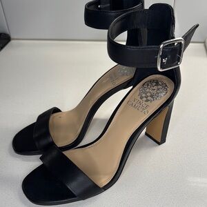 Vince Camuto Black Women's Heeled Sandals